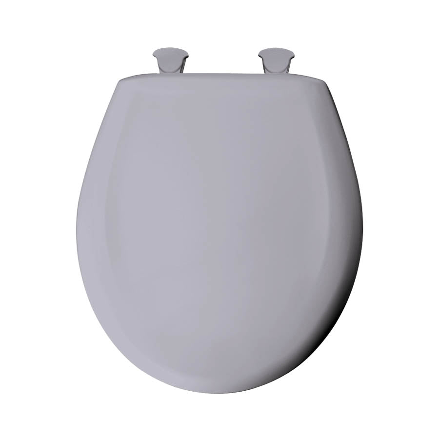 Toilet Seat Round Lilac Gray