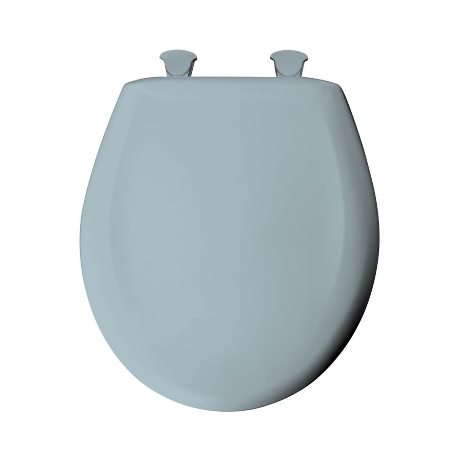 Toilet Seat Round Heron Blue
