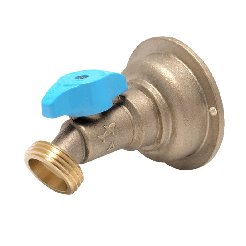 HOSE BIBB 3/4X3/4 MHT 24631LF NO-KINK 45 DEG - QUARTER TURN