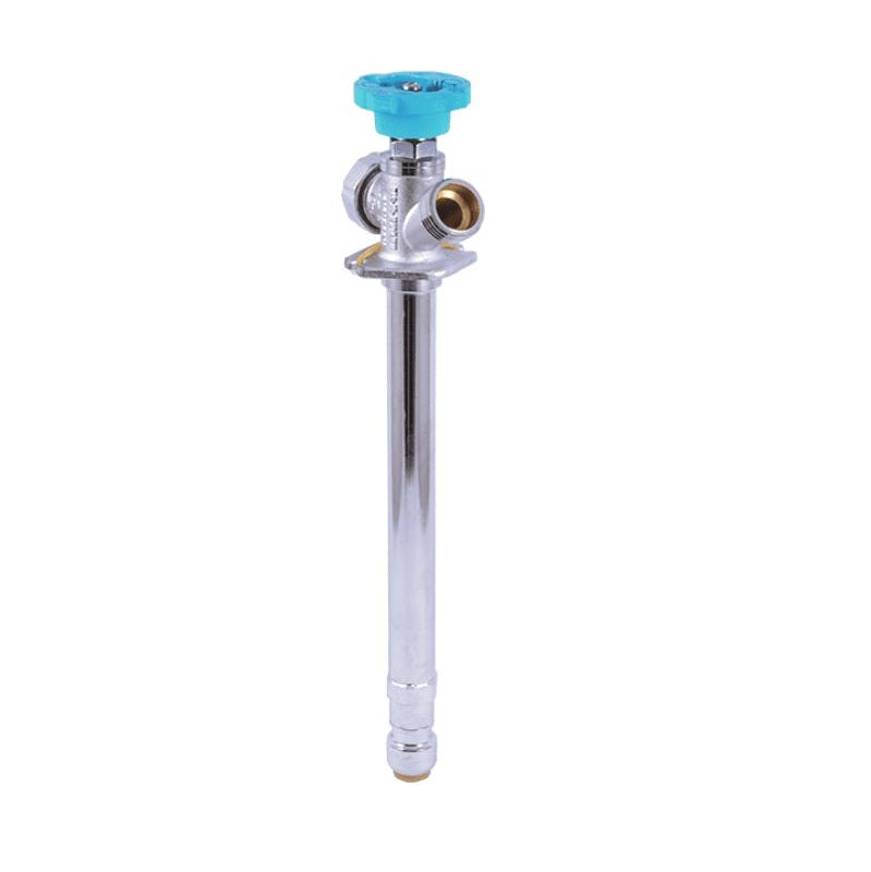 SILLCOCK 1/2" Push to Connect Inlet 24628LF 8in ANTI-SIPHON FROST FREE