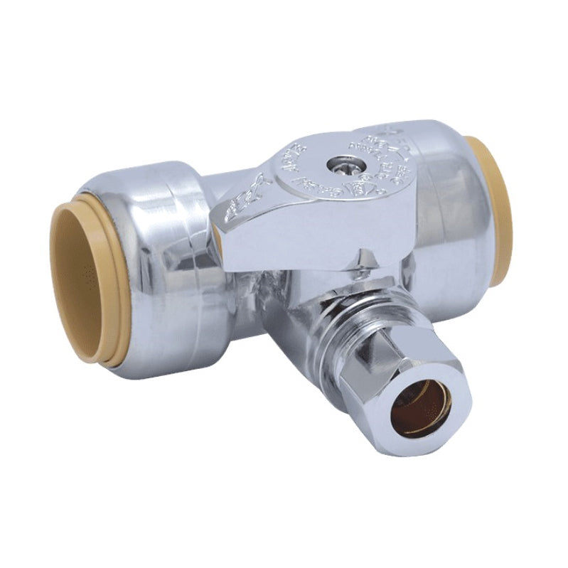 TEE STOP 3/4X3/8 COMPRESSION 24986