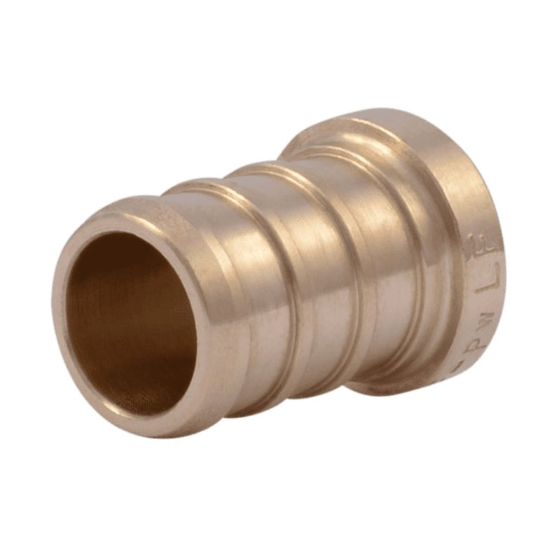 PLUG 1/2 BRASS PEX UC514LFA BARB LEAD FREE