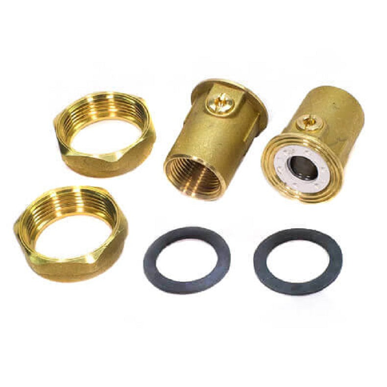 ISOLATION VALVE 3/4 BRONZE UNION 519852 - UNION SET - THREADED