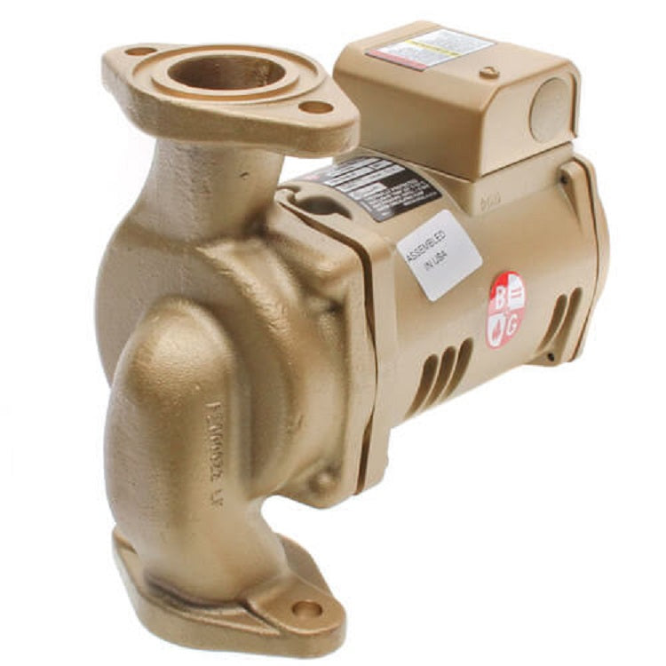 CIRCULATOR BRONZE BELL & GOSSETT PL-45B LESS FLANGES 1BL004LF