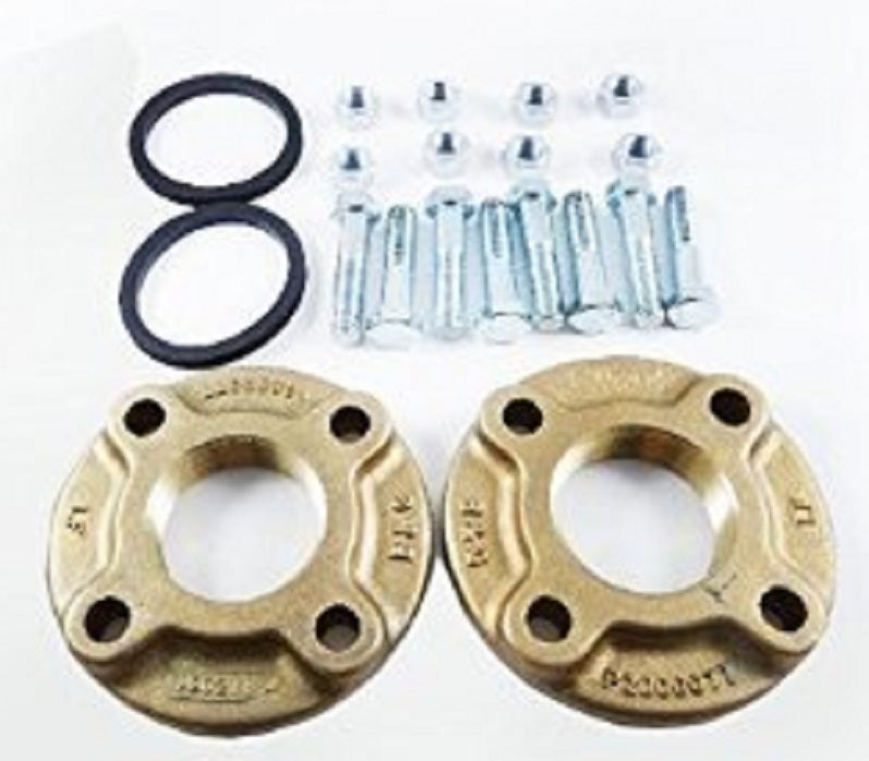 Flange Set w/Hardware 2" NPT Bronze #101216LF