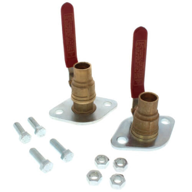 Check-Trol Flange Set w/Isolation Control Valve 3/4" Sweat Bronze #101236LF