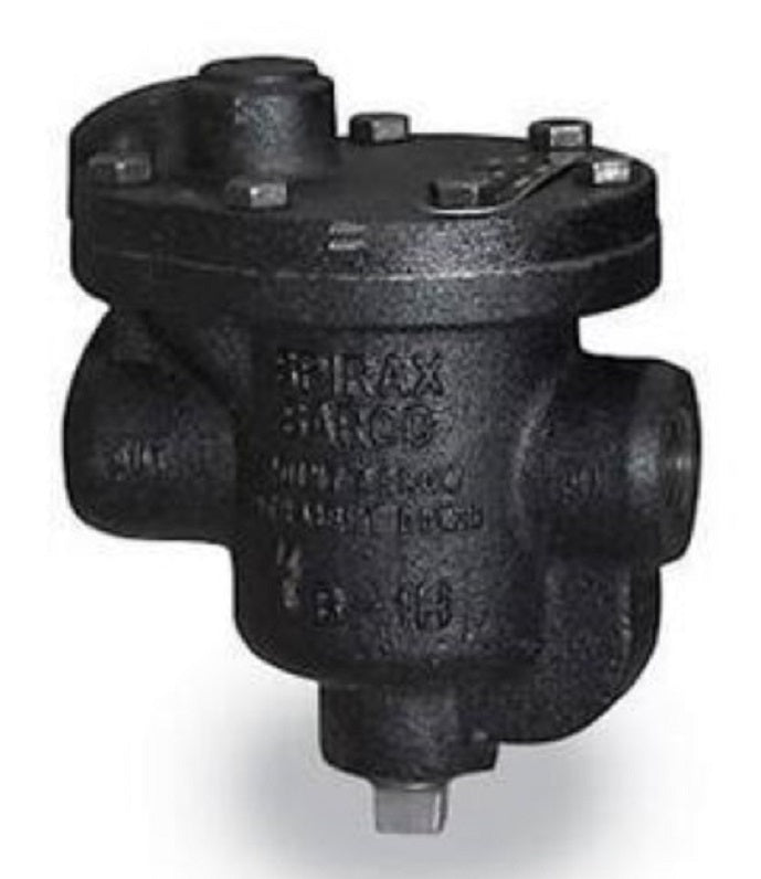 Steam Trap 1/2" Cast Iron Inverted Bucket with Strainer 180 PSI
