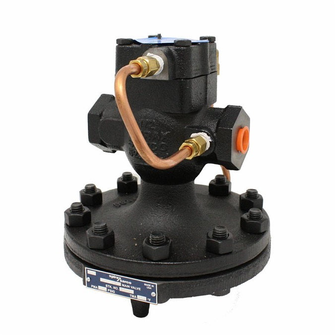 Main Valve 1/2" Cast Iron Body Threaded for Pressure & Temperature Regulators