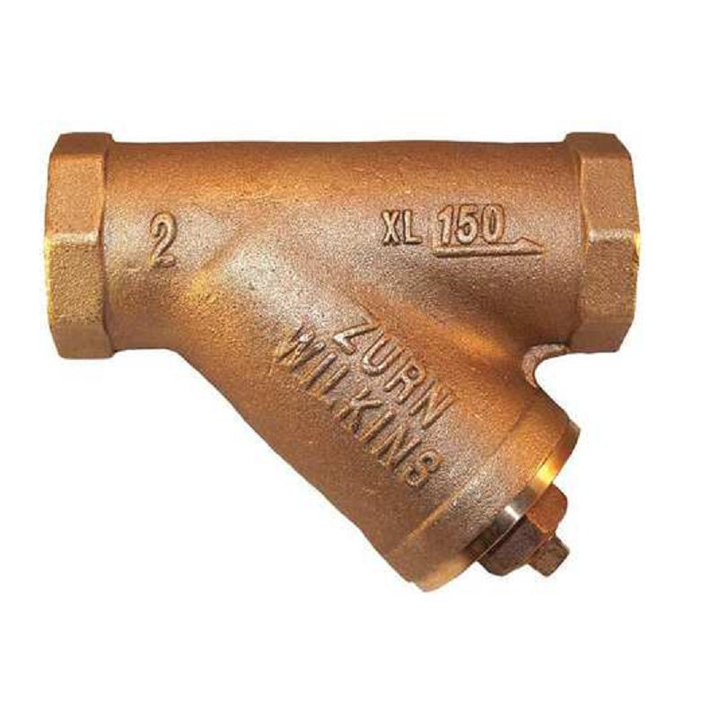 Y-Strainer 1-1/2" Bronze Threaded with 20 Mesh Stainless Steel Screen Lead Free