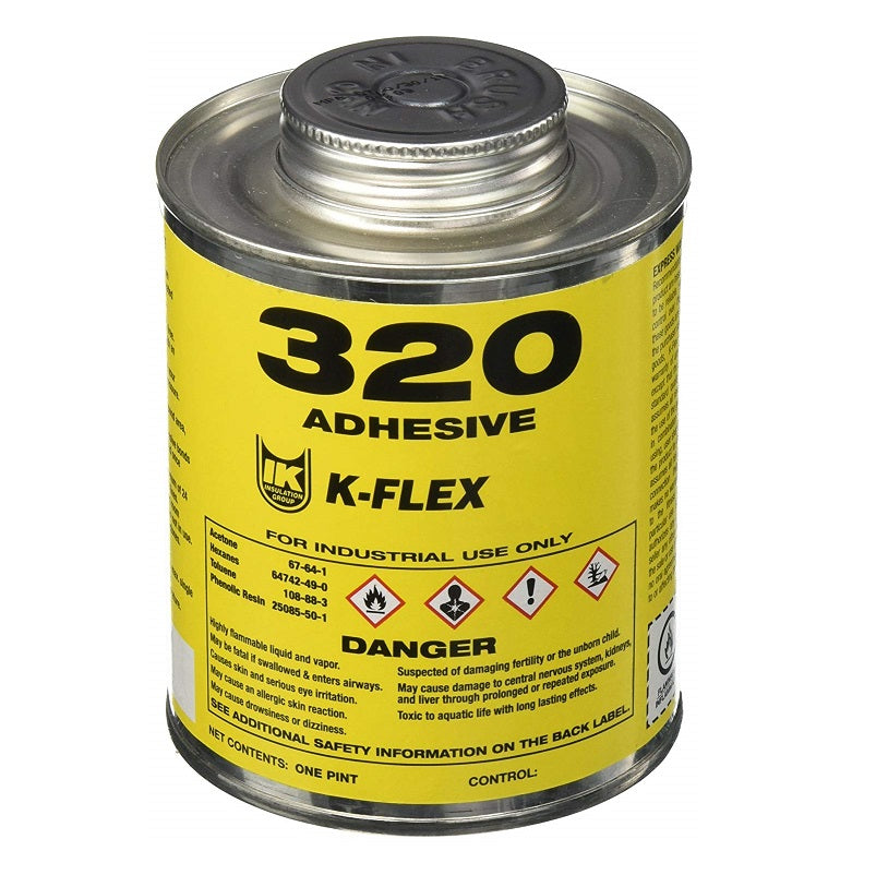 CEMENT 1 PT AMBER FAST TACK KA-320-PTB - W/BRUSH TOP