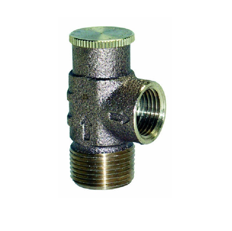 RELIEF VALVE 1/2" BRASS 75 PSI RV50