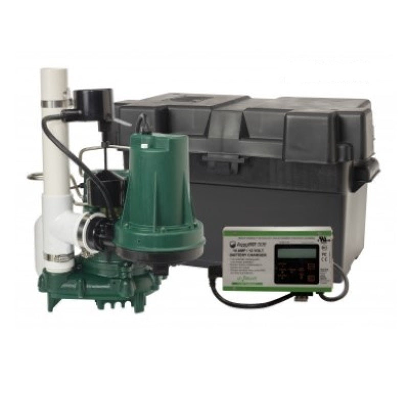 Aquanot ProPak Preassembled Sump Pump System w/Battery Back-up