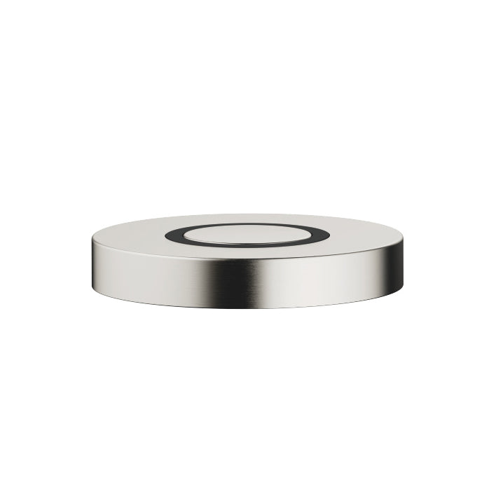 Synch Garbage Disposal Air Switch Button Trim in Matte Platinum