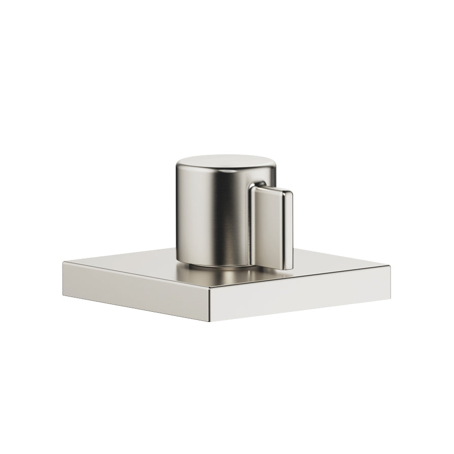 Symetrics Deck Mounted Thermostatic Valve-Cold In Platinum Matte