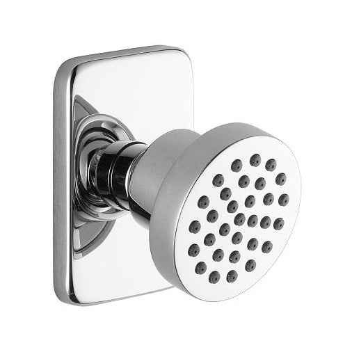 Lulu Surface Mount Body Spray Round In Polished Chrome