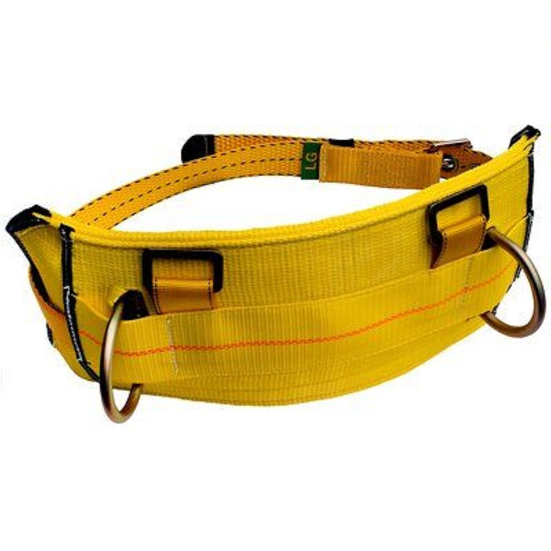 DBI Sala Derrick Tongue Buckle Belt Large with Work Positioning Rings & Pass-Thru Harness Connection Buckles