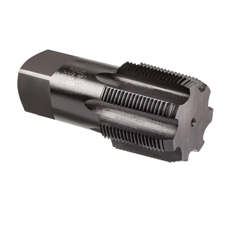 Hand Pipe Tap 1-1/4" NPT 1-31/64" Drill Size 11-1/2 Thread Model E-5118