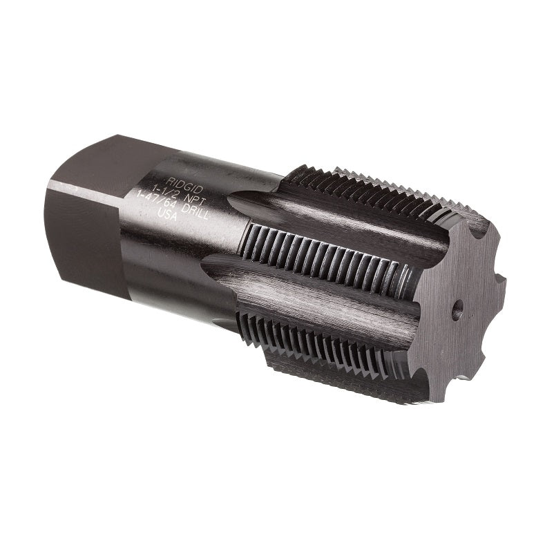 Hand Pipe Tap 1-1/2" NPT 1-47/64" Drill Size 11-1/2 Thread Model E-5119