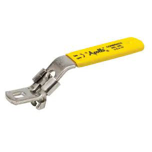 Latch Lever with Grip Apollo Yellow Apollo
