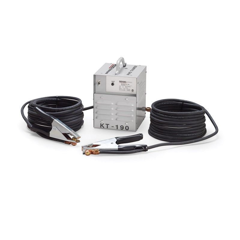 Pipe Thawer with 2 25' #2 AWG Cables Model KT-190