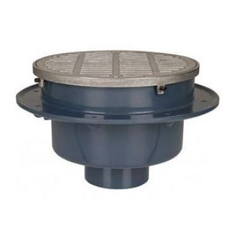 DRAIN 6 PVC LARGE CAPACITY FLOOR 860-6P PVC STRAINER