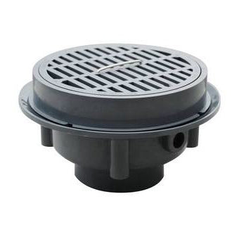 DRAIN 4 PVC  GENERAL PURPOSE FLOOR 864-4P W/STRAINER LITTLE MAX