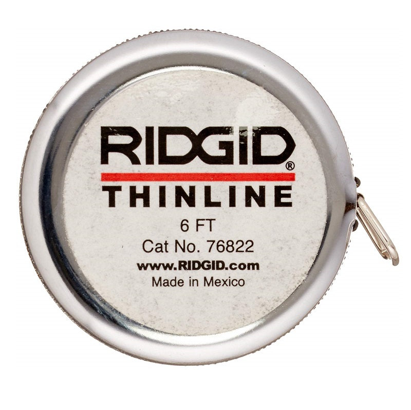 Diameter Measuring Tape Inch 1/4" x 6'