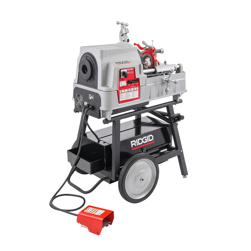 Threading Machine 120V 60HZ 1/2" to 2" NPT Automatic Chuck 16/46/58 RPM with 811A Die Head Model 535A