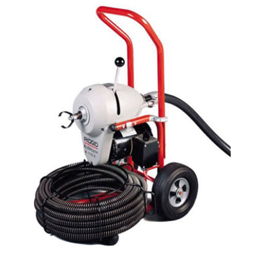 Drain Cleaning Machine Upright with Rear Guide Hose & Accessories Model K-1500SPA