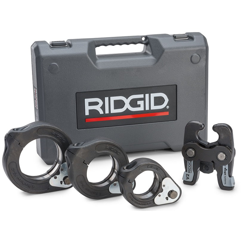 Press Ring Kit for Copper Fittings Includes 2-1/2" to 4" Rings, Actuator & Case ProPress XL-C Model XL-C/S