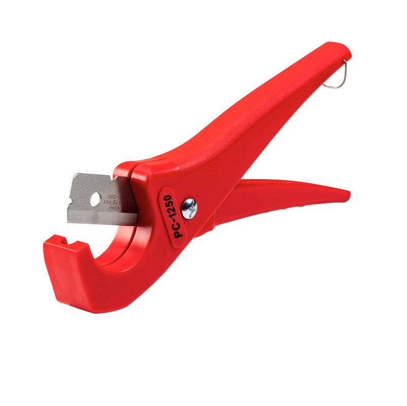 Single Stroke Plastic Pipe & Tubing Cutter 1/8" to 1-5/8" Capacity Scissor Style Model PC-1250