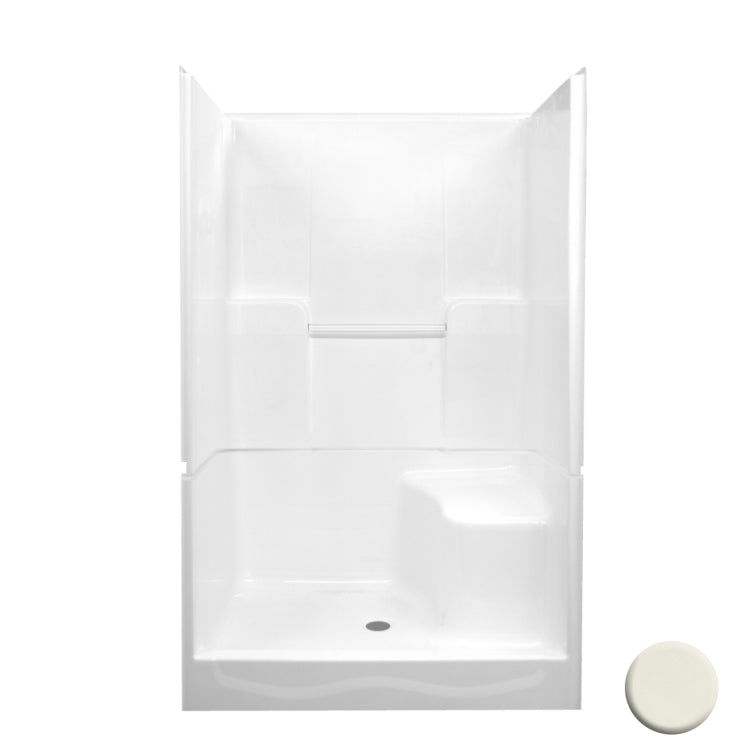 SHOWER RE6843LT/S-BC 2PC 47-3/4X78-1/4" CENTER