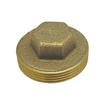 PLUG 1-1/2 CAST DWV MALE 818