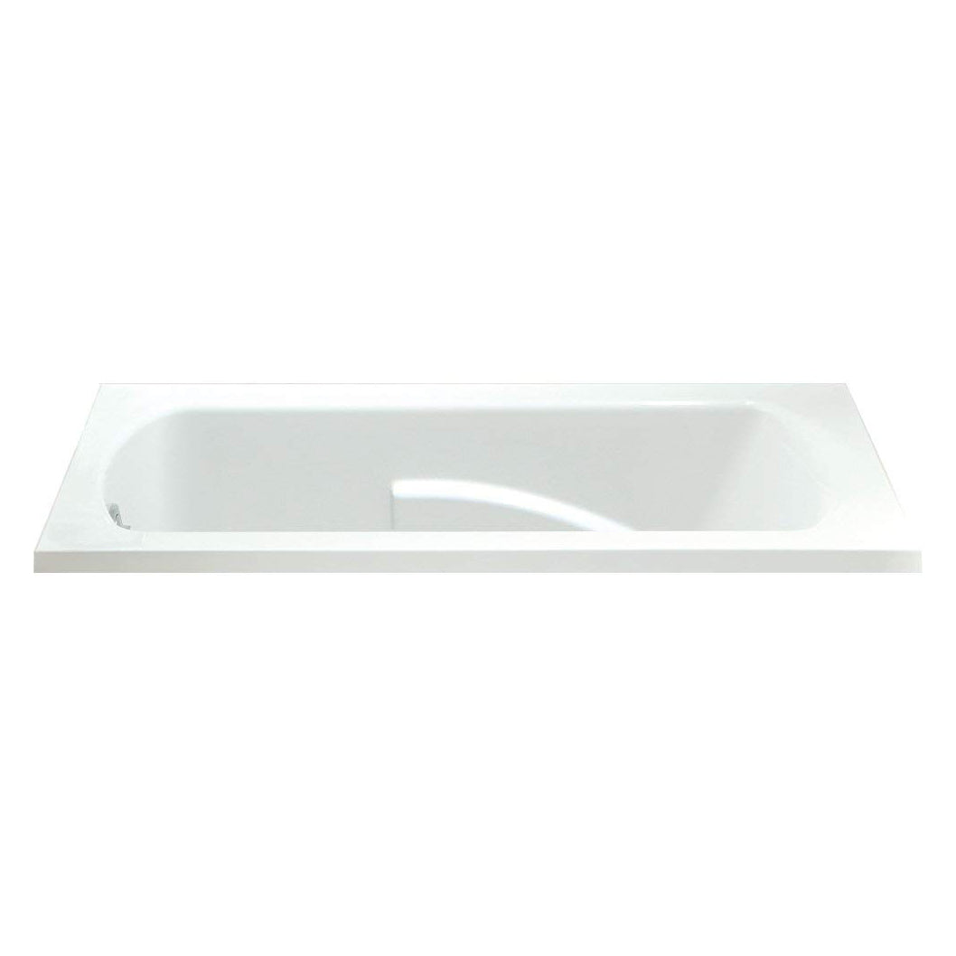 Lawson 60x36x20-5/16" Vikrell Bathtub w/End Drain in White