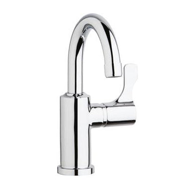 Single Hole Deck Mount Faucet In Chrome