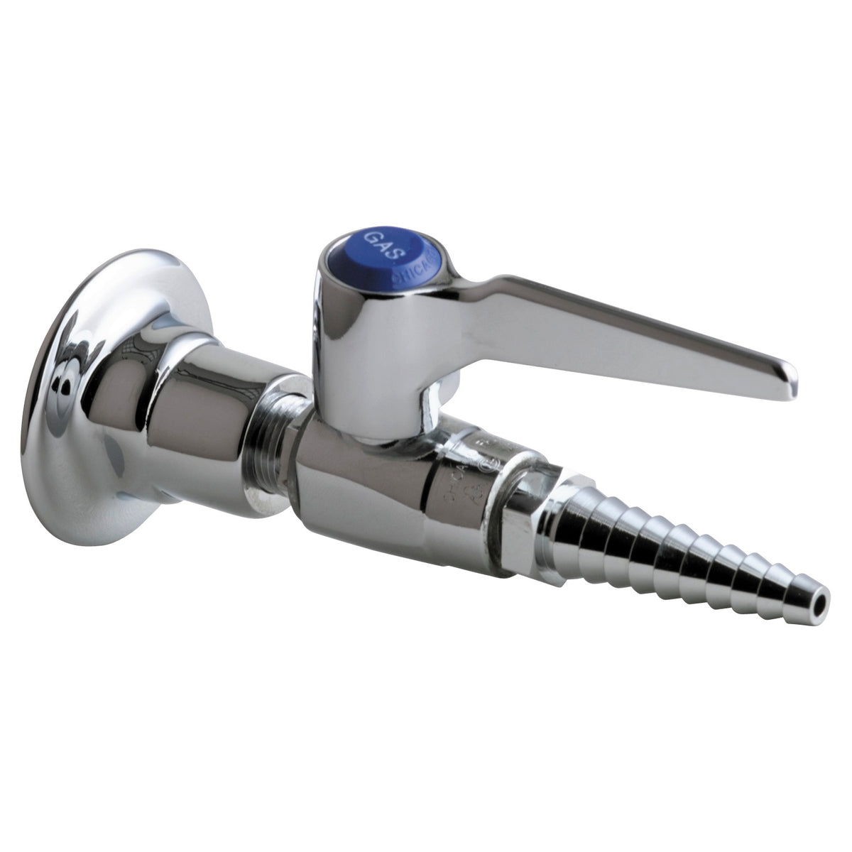 Wall-Mounted Single Valve W/Flange In Pol Chrome