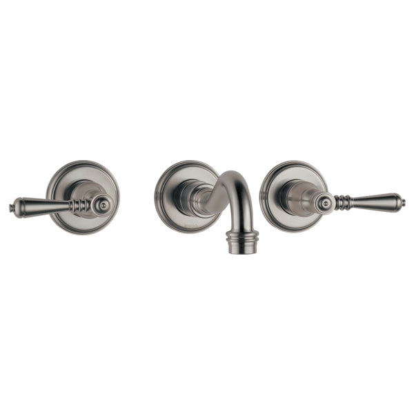 Brizo Tresa Wall Mount Lavatory Faucet in Brushed Nickel