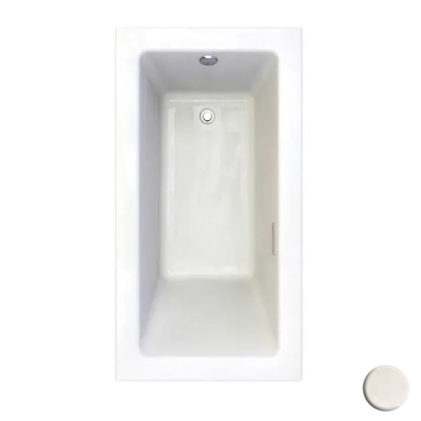 Studio 60x31-7/8x22-1/2" Air Bath Alcove Bathtub in Linen