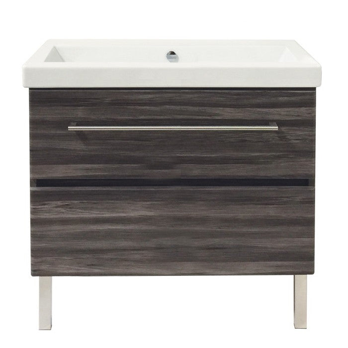 VANITY SET LUX402DR-0-07 CANYON 40in CAB W/SGL NHL SINK TOP