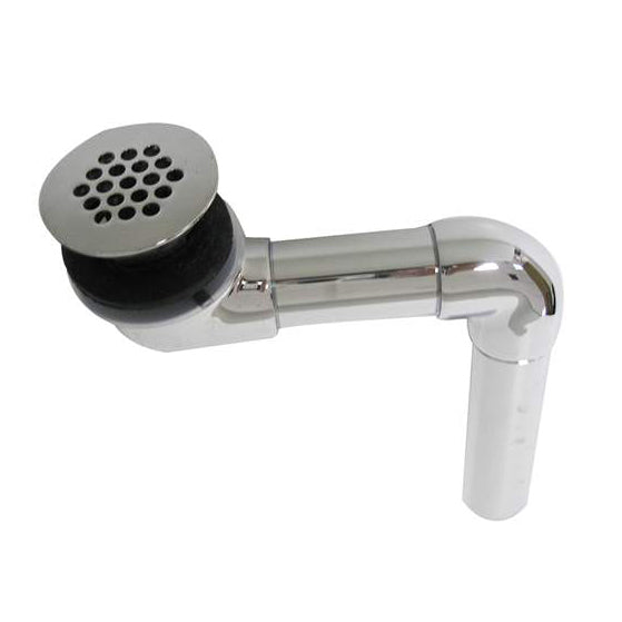 Heritage Offset Grid Stainer Drain In Chrome