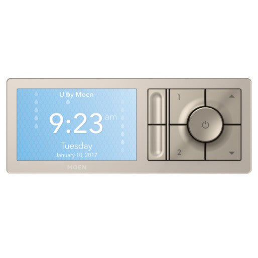 U by Moen Digital Shower Controller 2-Outlet Terra Beige