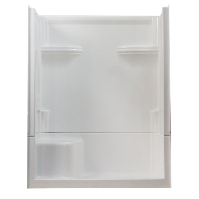 SHOWER 60X33 4S11L-WH 4PC LH DRAIN