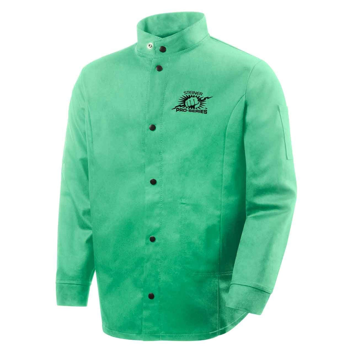 X-Large 9 oz 30" Cotton Welding Jacket in Green
