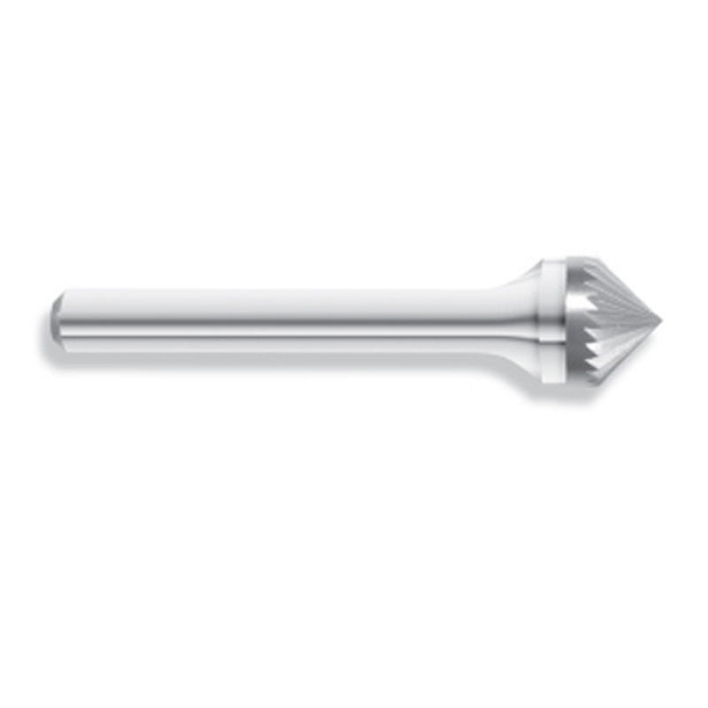 Carbide Bur SK-7  Taper - 90deg INC. ANGLE,