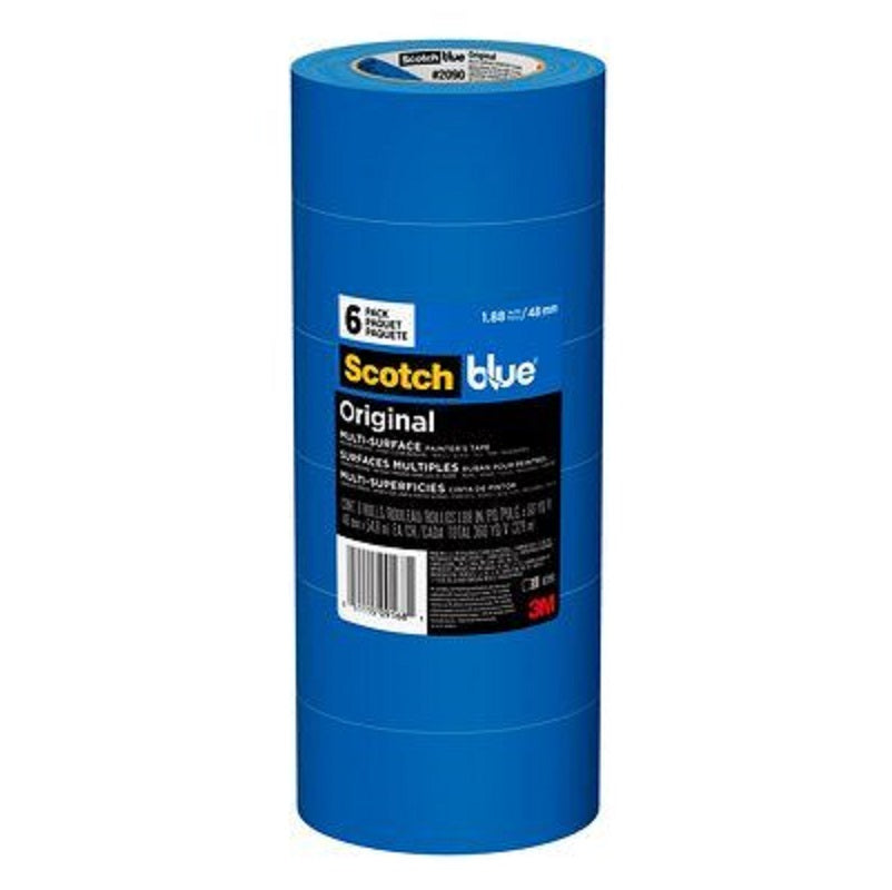 ScotchBlue 1.88"x60 yd Original Multi-Surface Painters Tape-6 pk