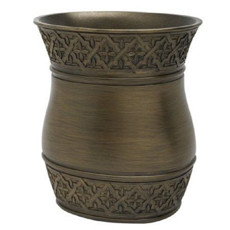 Sydney Waste Basket in Antique Brushed Gold