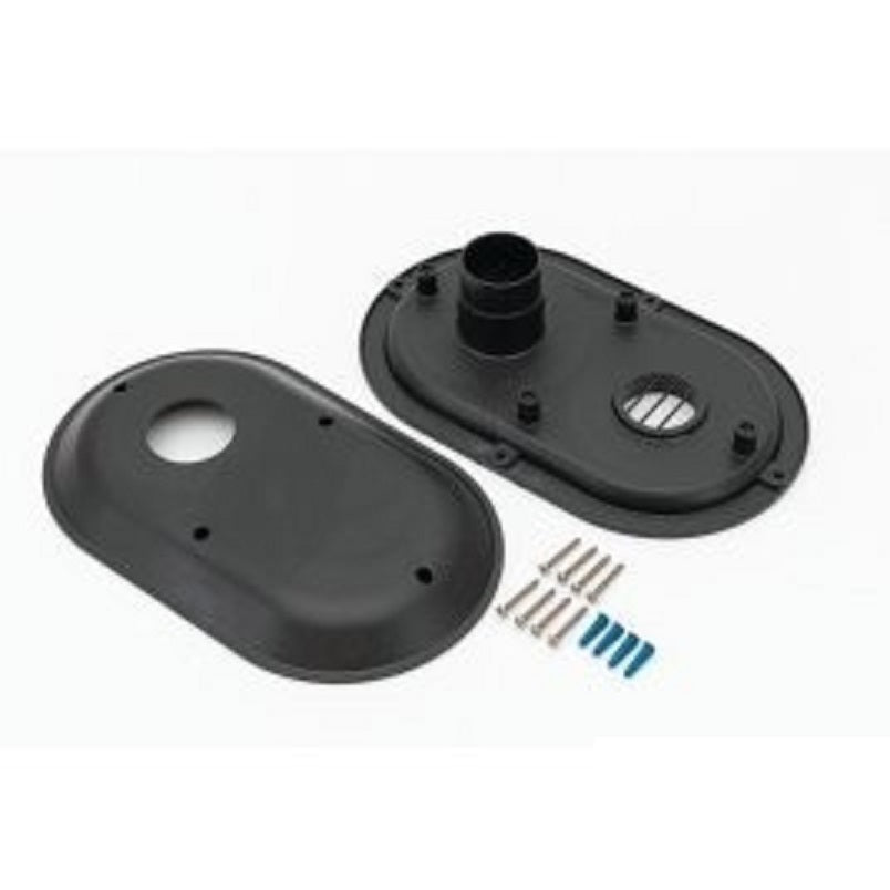 Flue Gas Venting Low Profile Termination Kit 3" PVC System 1739 Side Wall