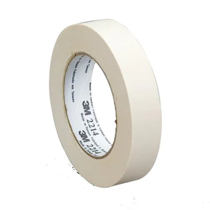 TAPE 24mmX50m 5.4 mil 2214 TAN PAPER MASKING
