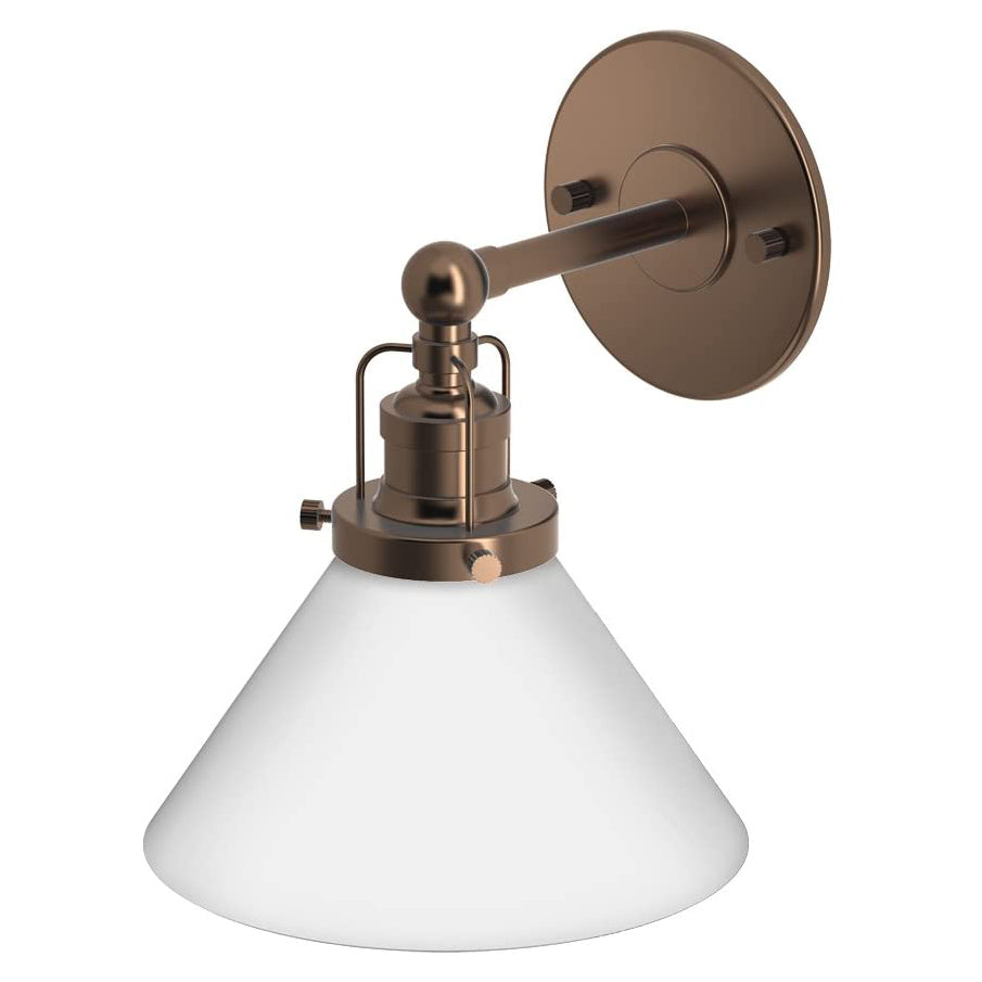 Cafe Single Light Sconce in Bronze