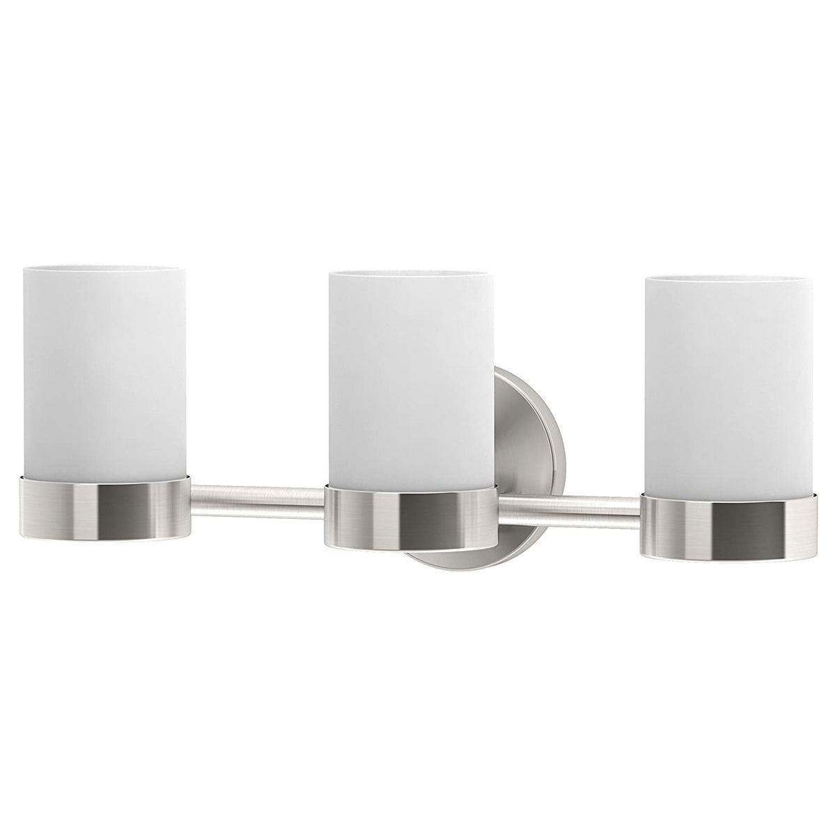 Glam Triple Light Sconce in Satin Nickel